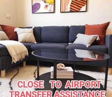 Gueznaia Apartment | 6 min airport, 10 min to sea, fully equipped Families and Married couples only