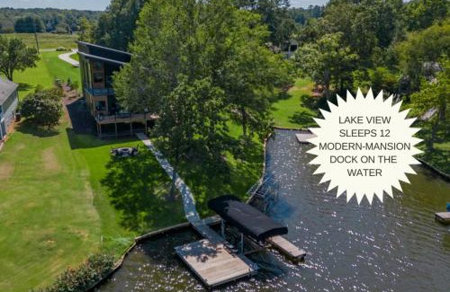 Lake Oconee House | 6br 5ba Luxe Waterfront Stay Uga Fall Getaway