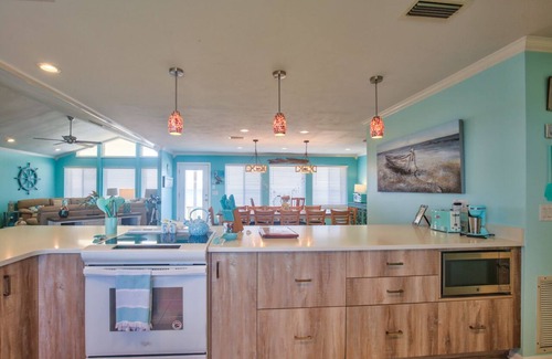 Alligator Point House | 7 Bedroom Beach House with POOL! Gulf Front and Bay Front