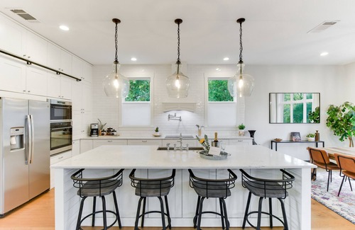 Manchaca House | 7BR Austin Retreat | Pool, Spa, Game Room & Creekside Views for Groups & Family