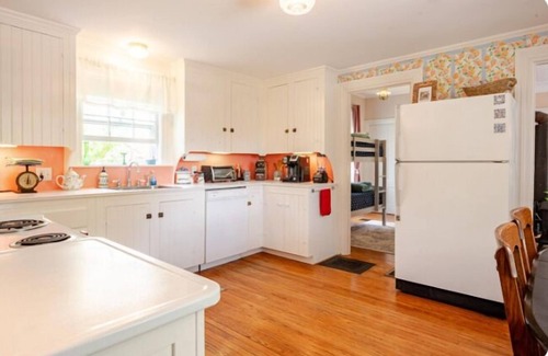 Waldoboro Apartment | 7BR Hilltop Retreat w/2 Kitchens, Fire Pits, Decks & Room for Everyone
