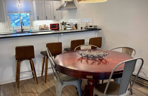 Stratton Mountain Condo | 8 Guest 3BR, 2 BA Stratton Condo with Fireplace and forest views.