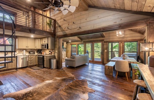 Rivers Edge Cabin | A Little Stoney River - Cartecay River in Ellijay