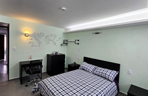 Cuautitlan Izcalli Apartment | A10 Full Suite Mini Dept at Plaza Acequia A10