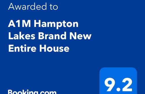 Peterborough Apartment | A1M Hampton Lakes Brand New Entire House