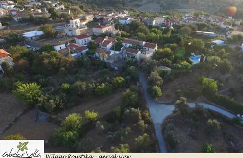 Roustika Villa | Abelos Villa (views, garden and private pool*)