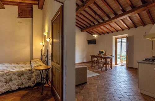 Pomarance Other | Agriturismo San Carlo - I reucci Bilo apartment with pool and garden