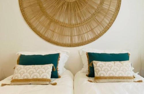 Pointe Aux Piments Apartment | AH-10 - Luxury 3 BR Beach Apartment in typical island village by Althea