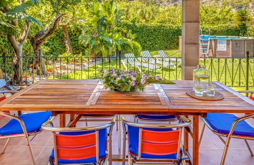 Puerto de Soller Villa | Air-Conditioned Villa near the Beach with Pool, Garden, Terrace & Wi-Fi;