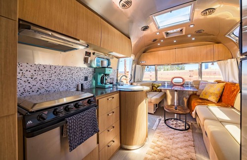 Valle House | Airstream w/ Private Hot Tub (Unit G) - 4 Person Airstream with Private Hot Tub