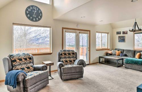 Eagle River House | Alaskan Mountain Gem with Private Hot Tub and Gym!