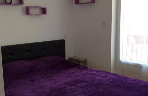 Luxeuil-les-Bains Apartment | Alouette F1 furnished city center 400m from Spa, Casino, garden, private parking