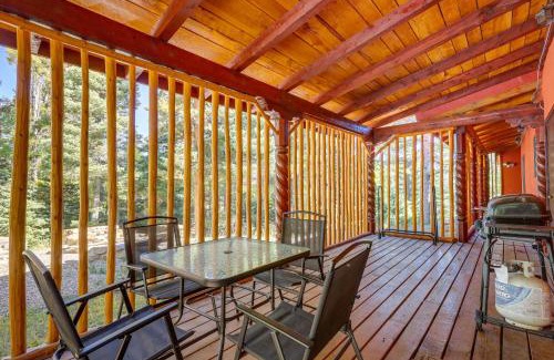 Amalia House | Amalia Mountain Getaway with Deck, Fireplace!