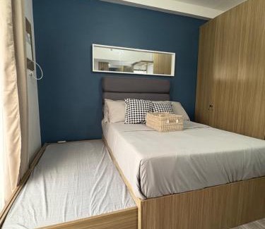 Mactan Export Processing Zone Apartment | Amani 311 Suites - Double bed with Single Pull Out Bed
