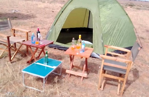 Amboseli Cabin | Amanya Double Pitch Tent with Mt Kilimanjaro View