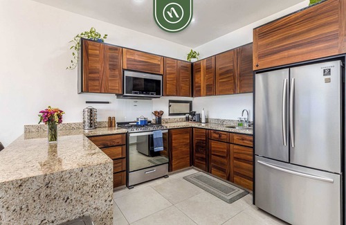 Libertad Apartment | Amazing 2BR Condo with Rooftop pool - BBQ
