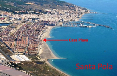 Santa Pola Villa | Amazing Beach Villa In Santa Pola Up to 8 Guests