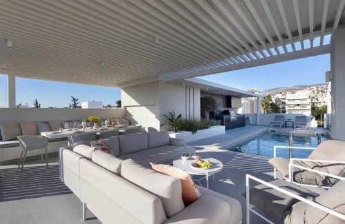 Voula House | Amazing private rooftop terrace!