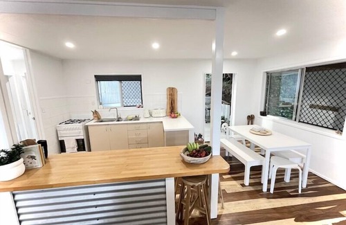 Dunwich House | An original miners shack on Minjerribah;