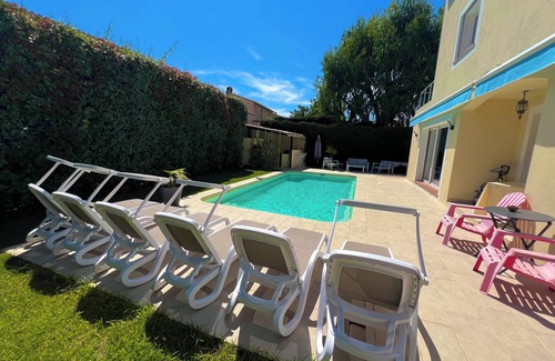 Plaine de la Brague Villa | Antibes - Villa 8 Personnes - Piscine - Parking