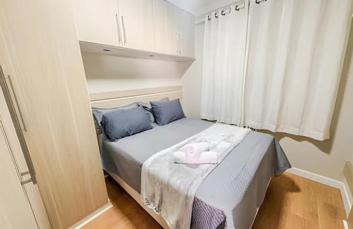 Ourinhos Apartment | Apê elegante com ar, vaga e ótima localização