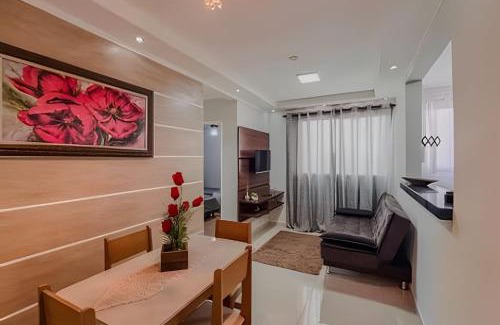 Ourinhos Apartment | Apê elegante com ar, vaga e ótima localização