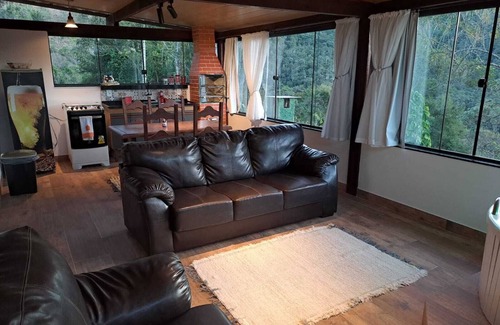 Teresopolis Cottage | Apto. Panorâmico Master em Teresópolis,hidromassagem, Dentro do Parque Florestal