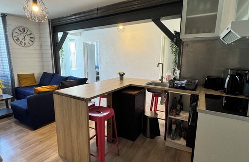 La Bernerie-en-Retz Apartment | Apart 50m² 5 People 2 Bedrooms –Town, Train, Beach few mn