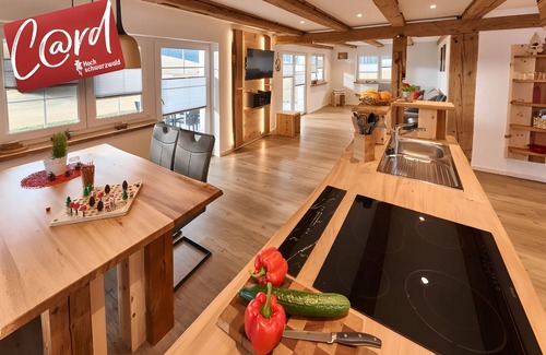 Schollach Apartment | Apartment 'Bienenstock, 92 Qm' with Mountain View, Private Garden and Wi-Fi