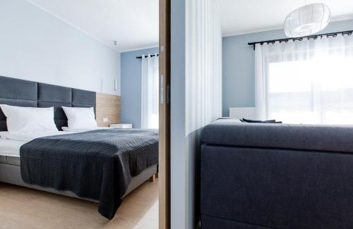 Dziwnow Apartment | Apartament BŁĘKITNY Gardenia Dziwnów z widokiem na morze EPapartamenty