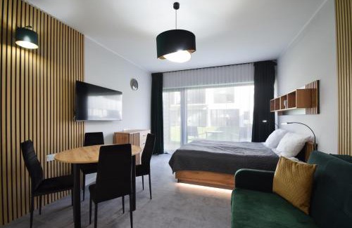 West Pomeranian Voivodeship Apartment | Apartament Royal Solny Resort z aneksem, klimatyzacją i konsolą PS4 w hotelu z krytym basenem, sauną i SPA