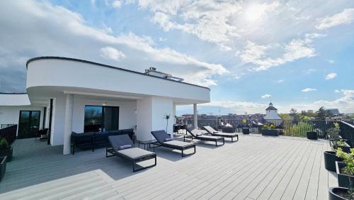 Miedzyzdroje Apartment | Apartament Wakacyjny Baltic Waves Resort - taras 180 m2