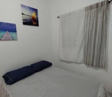 Furnas Apartment | Apartamento 2 no Tremembé quarto cozinha banheiro