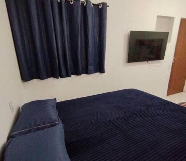 Furnas Apartment | Apartamento 6 no Tremembé quarto cozinha banheiro