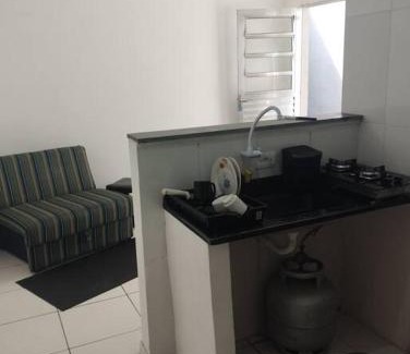 Furnas Apartment | Apartamento 7 no Tremembé quarto cozinha banheiro