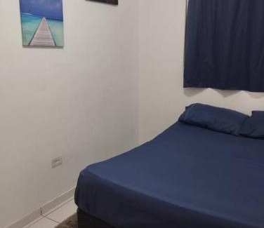 Furnas Apartment | Apartamento 7 no Tremembé quarto cozinha banheiro