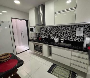 Algodoal House | Apartamento a 100 metros da Praia do Forte - Algodoal