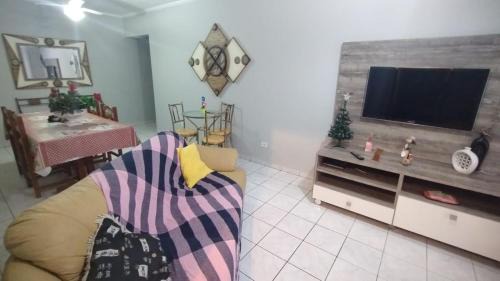 Mongagua Apartment | Apartamento beira mar Centro da cidade WiFi grátis