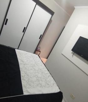 Mongagua Apartment | Apartamento beira mar Centro da cidade WiFi grátis