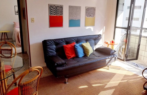 Sao Vicente Apartment | Apartamento 1 Quadra Praia Itararé C/wi-fi