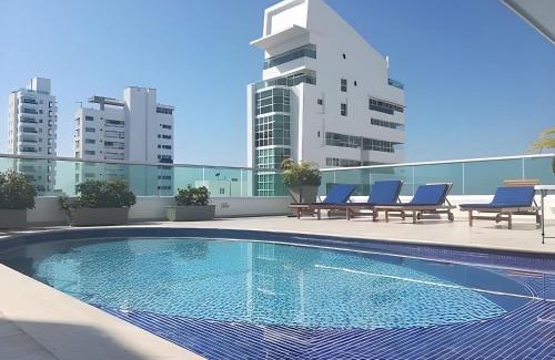 Castillogrande Apartment | Apartamento con vista al mar - Piscina en la azotea - 2 habitaciones + 2 baños