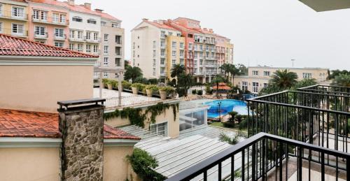 Jurere Apartment | Apartamento com varanda no IL Campanário Resort