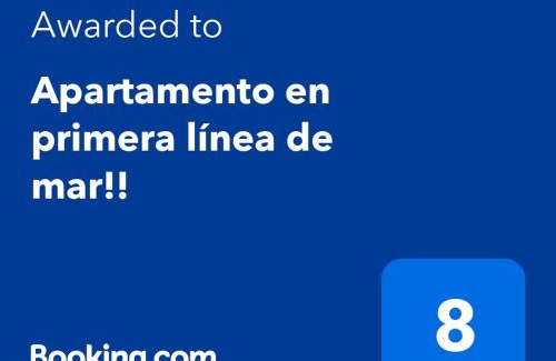 Alcanar Apartment | Apartamento en primera línea de mar!