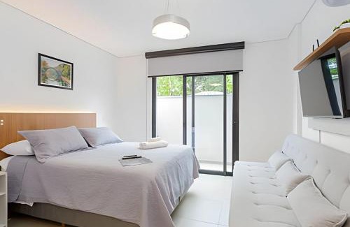 Cristo Rei Apartment | Apartamento garden super moderno próximo ao Jardim Botanico e à Rodoviária - Cama Queen/WIFI/Ar Condicionado