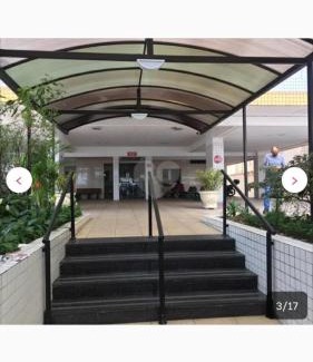 Sao Vicente Apartment | Apartamento mobiliado prédio frente ao mar