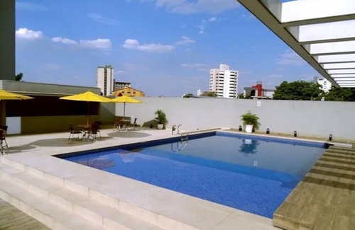 Setor Pedro Ludovico Apartment | Apartamento Mobiliado Crystal Place 4 Pessoas