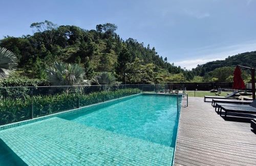 Itajai Apartment | Apartamento moderno no MaxHaus Praia Brava Piscinas, Academia e Vista Verde