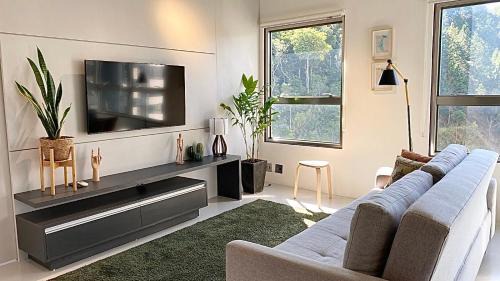 Itajai Apartment | Apartamento moderno no MaxHaus Praia Brava Piscinas, Academia e Vista Verde