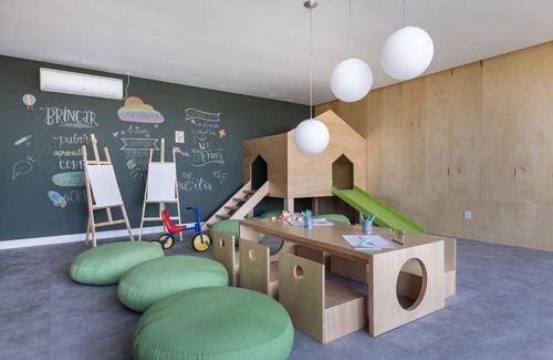Sao Goncalo Apartment | Apartamento pura vida no Parque Una com vaga de garagem.