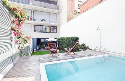 Sant Gervasi Apartment | Apartment Barcelona Rentals - Private Pool and Garden Center